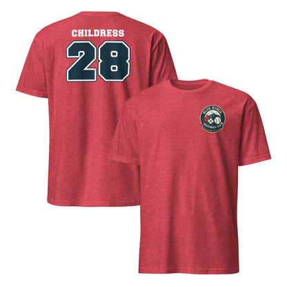 Blue Ridge Baseball Club Left Chest Logo Tee - Personalized Back